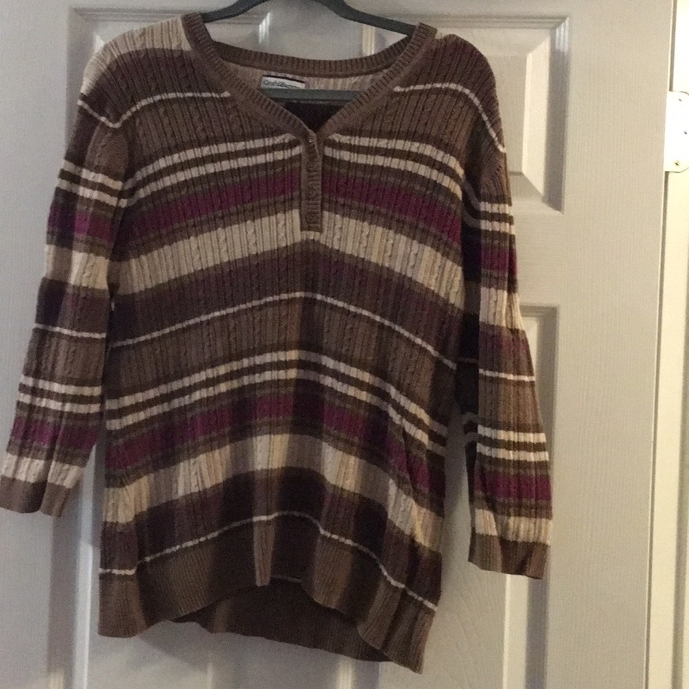3/4 sleeve sweater